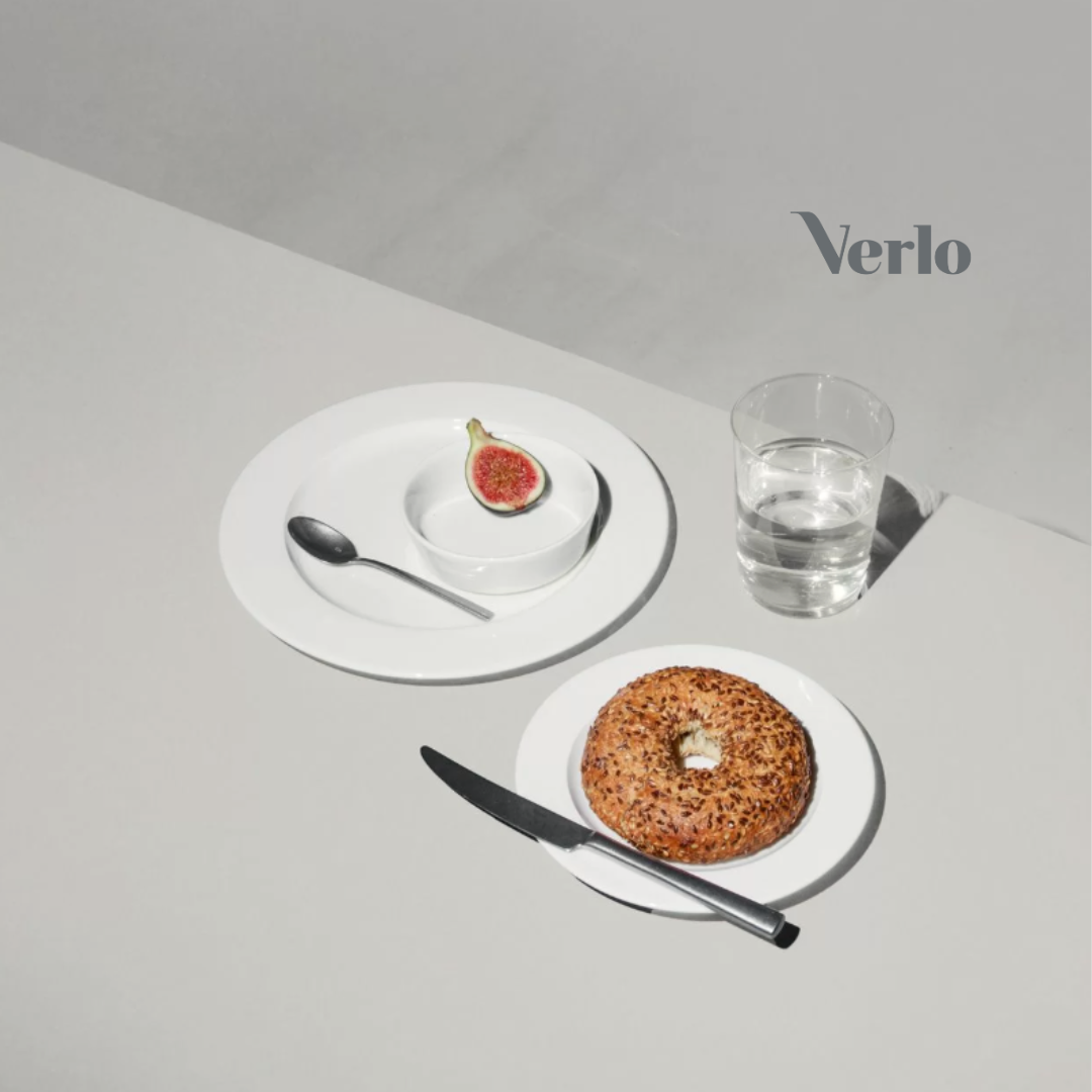 Taldrik 27cm Verlo Forte, portselan, elevandiluu valge