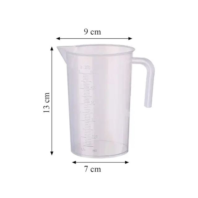 Mõõdukann, 500 ml, polüpropüleen