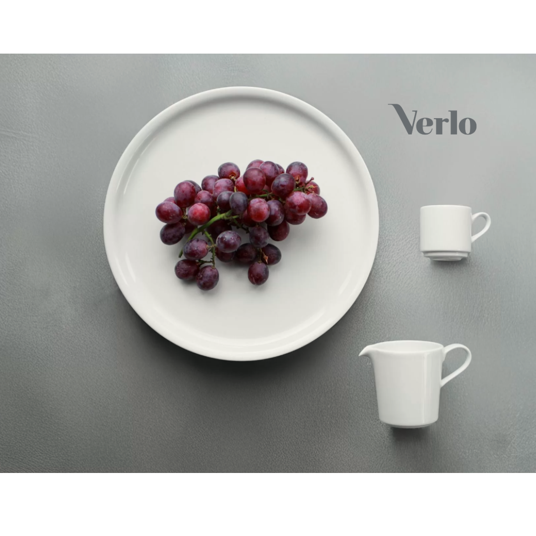 Alustass 15cm Verlo Forte, portselan, elevandiluu valge
