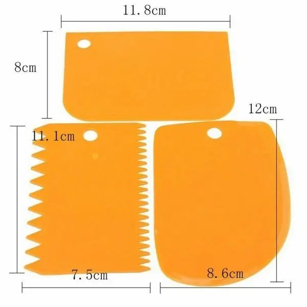 Spaatlite komplekt, 3 tk, plast