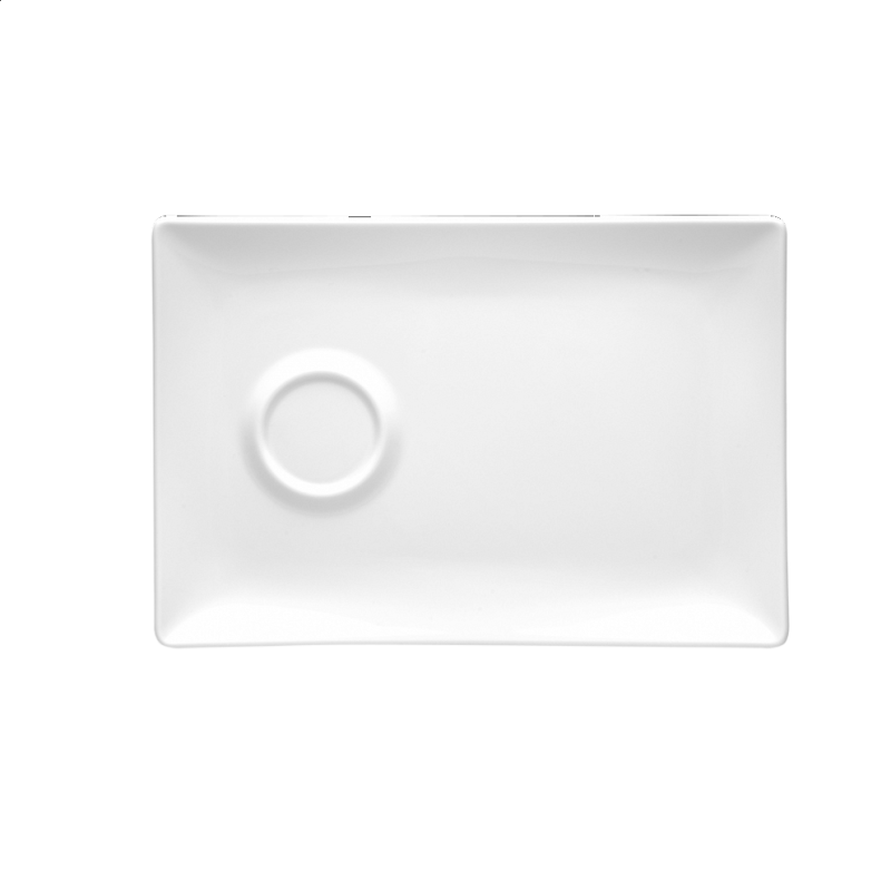 Alustaldrik Paula, 250 x 170 mm, valge, portselan